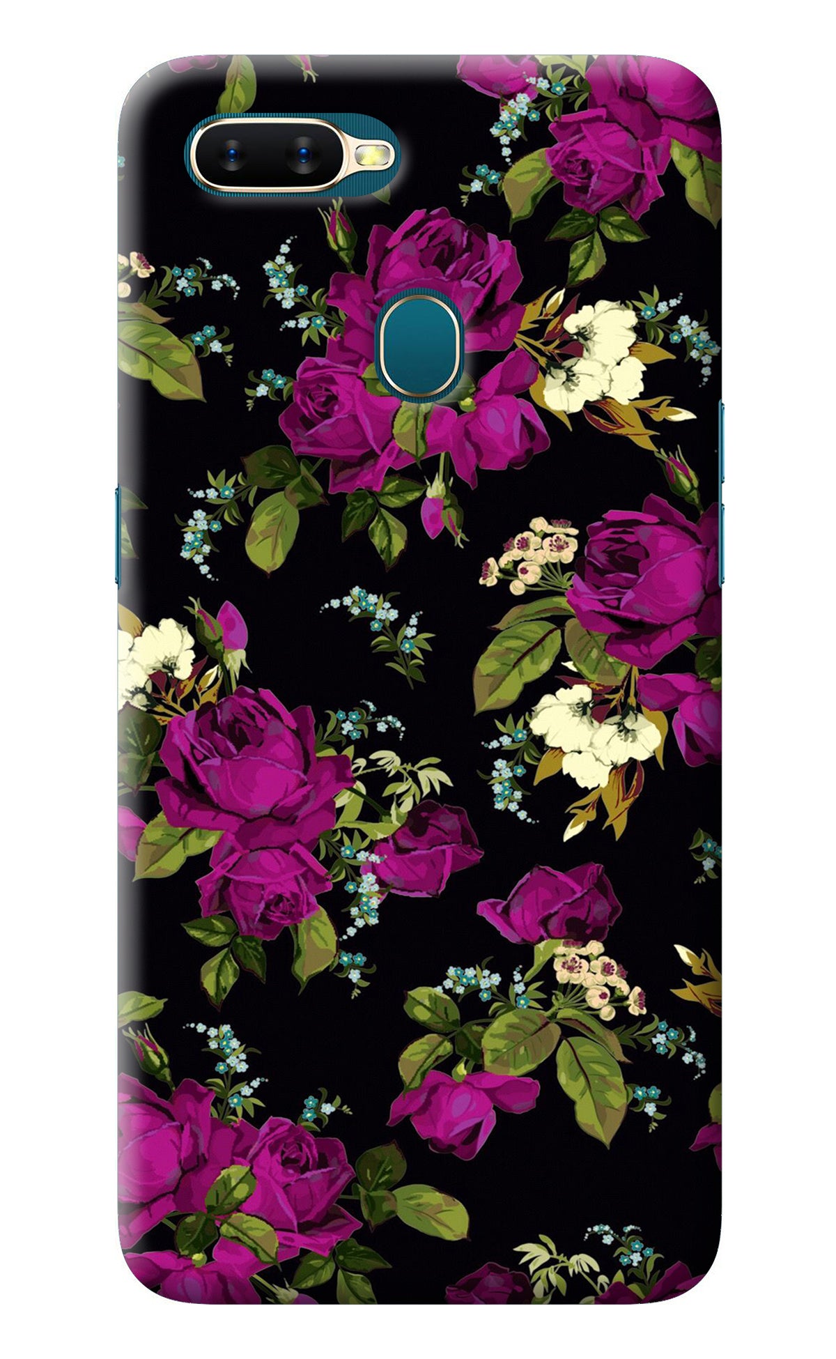 Flowers Oppo A7/A5s/A12 Back Cover