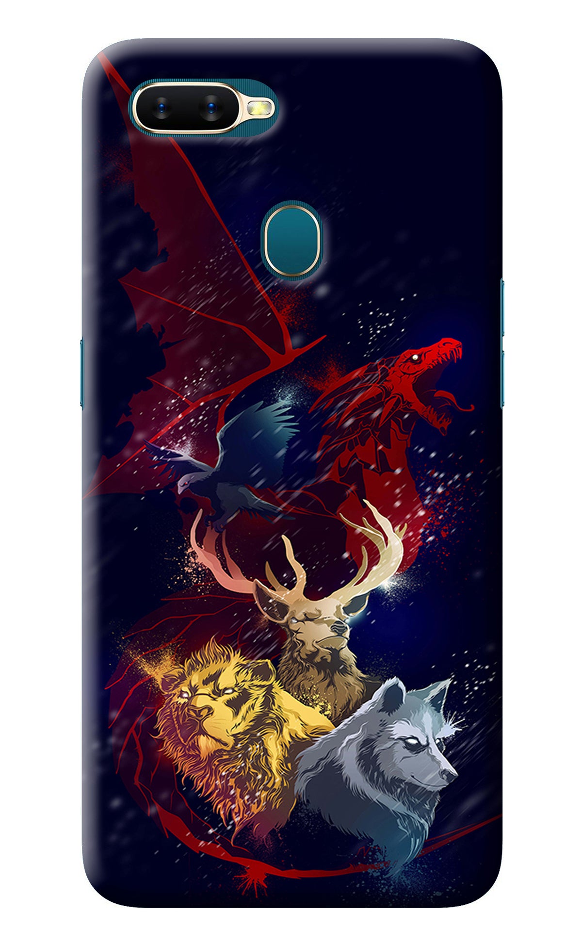 Game Of Thrones Oppo A7/A5s/A12 Back Cover