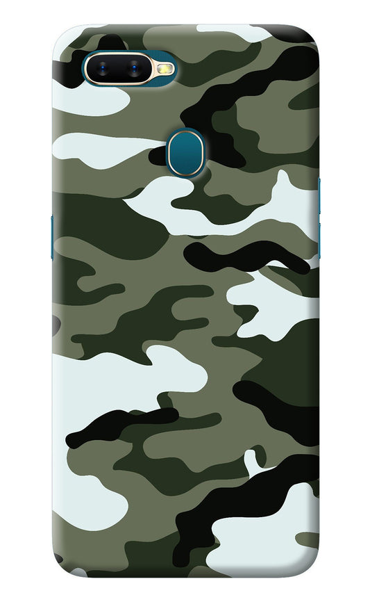Camouflage Oppo A7/A5s/A12 Back Cover