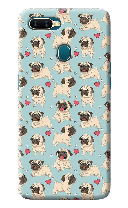 Pug Dog Oppo A7/A5s/A12 Back Cover