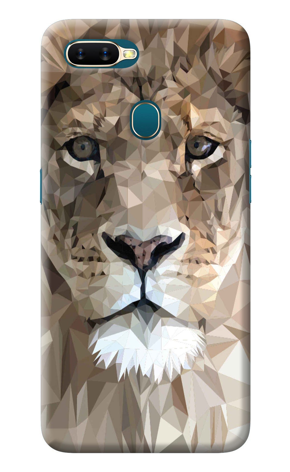 Lion Art Oppo A7/A5s/A12 Back Cover