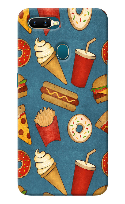 Foodie Oppo A7/A5s/A12 Back Cover