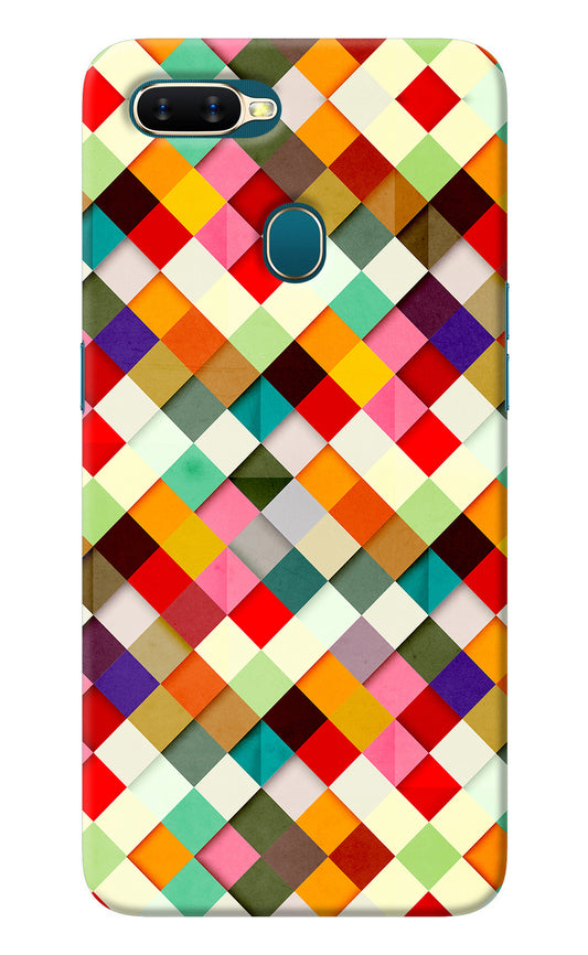 Geometric Abstract Colorful Oppo A7/A5s/A12 Back Cover