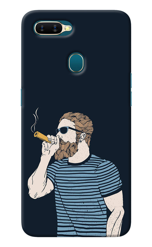 Smoking Oppo A7/A5s/A12 Back Cover