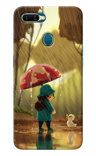 Rainy Day Oppo A7/A5s/A12 Back Cover