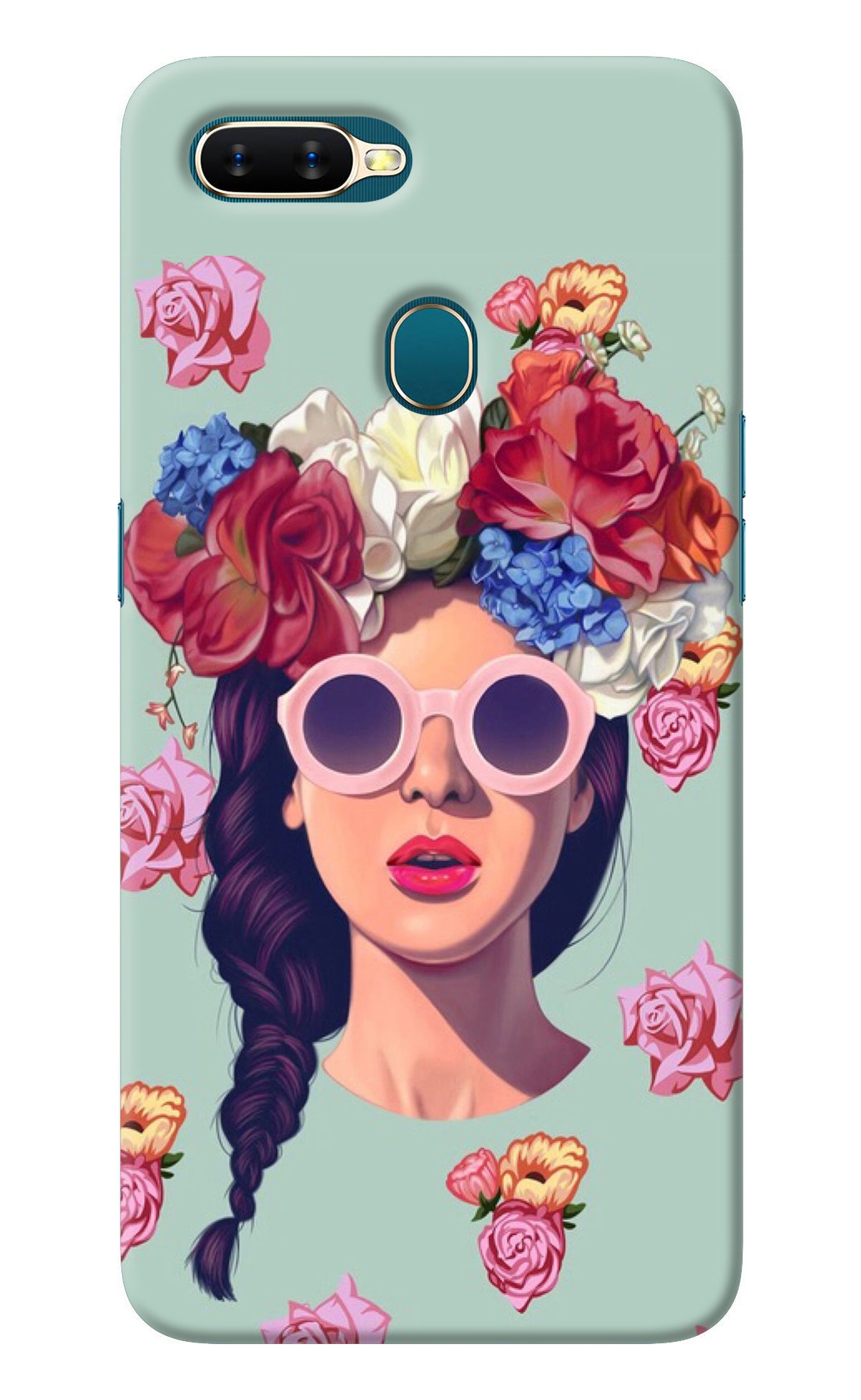 Pretty Girl Oppo A7/A5s/A12 Back Cover