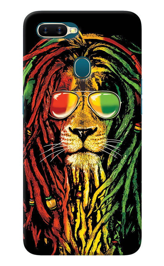 Rasta Lion Oppo A7/A5s/A12 Back Cover