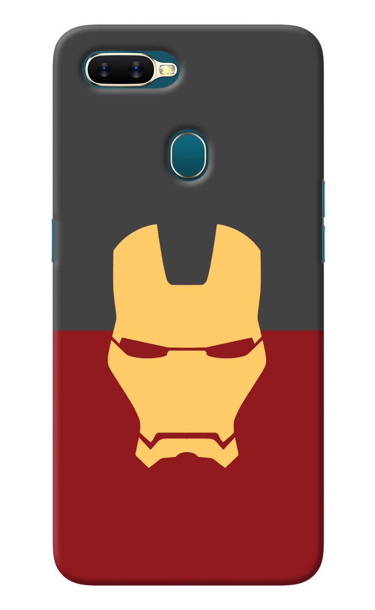 Ironman Oppo A7/A5s/A12 Back Cover