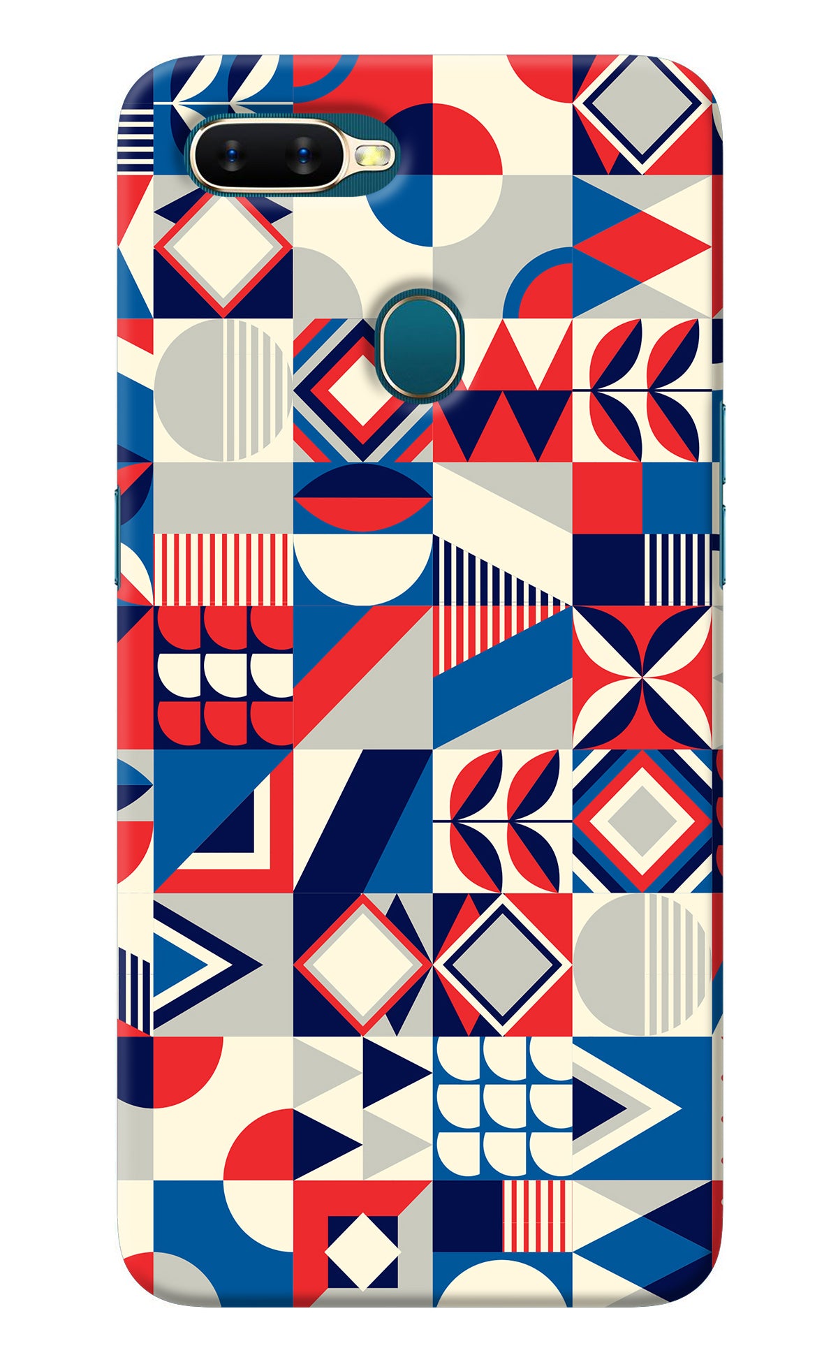 Colorful Pattern Oppo A7/A5s/A12 Back Cover