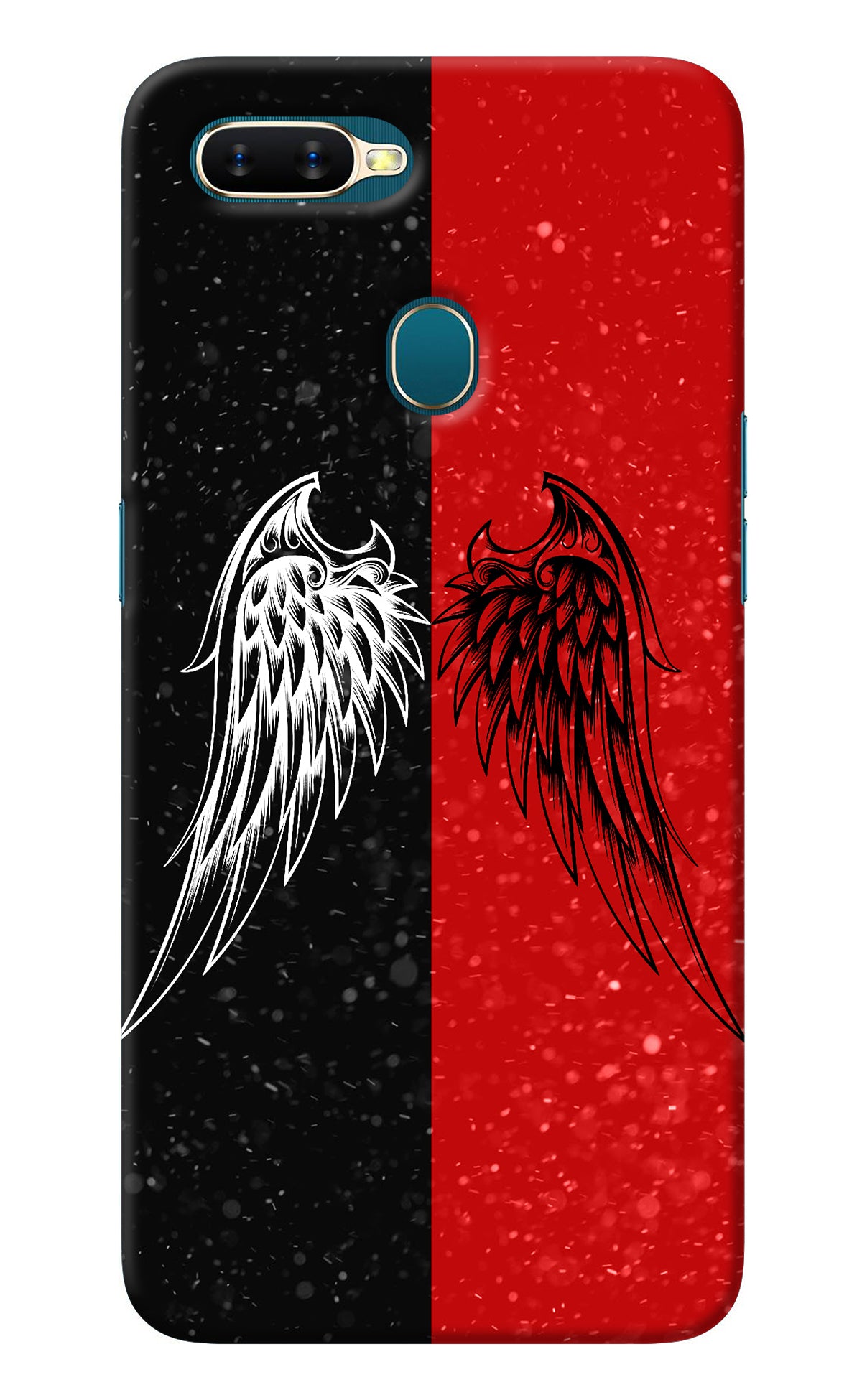 Wings Oppo A7/A5s/A12 Back Cover