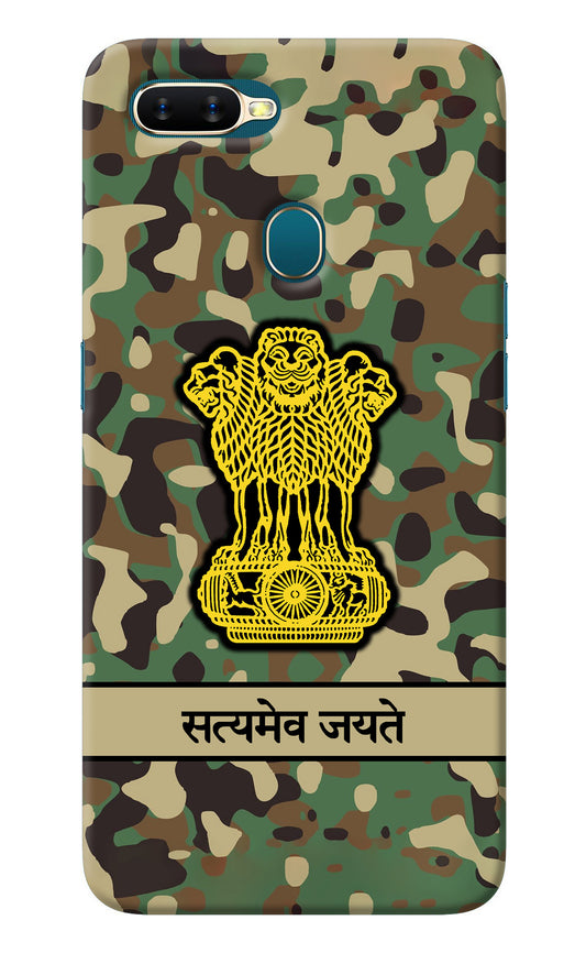 Satyamev Jayate Army Oppo A7/A5s/A12 Back Cover