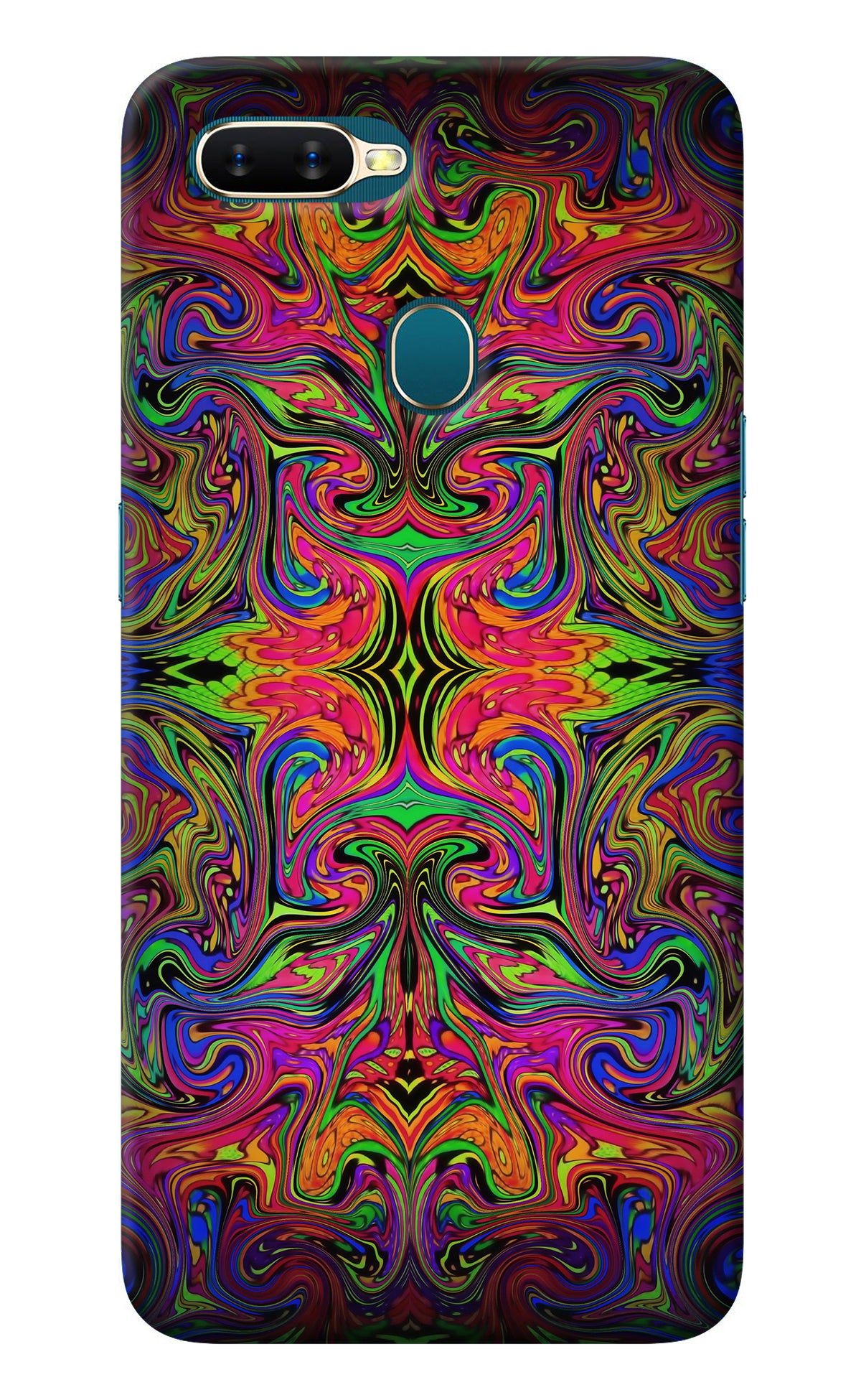 Psychedelic Art Oppo A7/A5s/A12 Back Cover