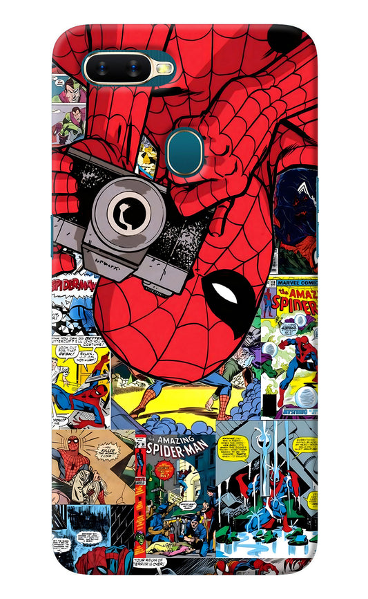 Spider Man Oppo A7/A5s/A12 Back Cover