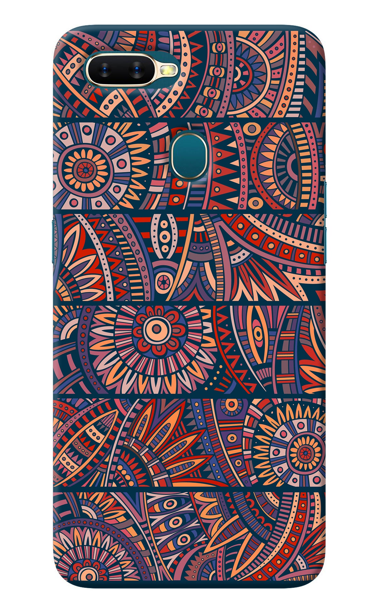 African Culture Design Oppo A7/A5s/A12 Back Cover