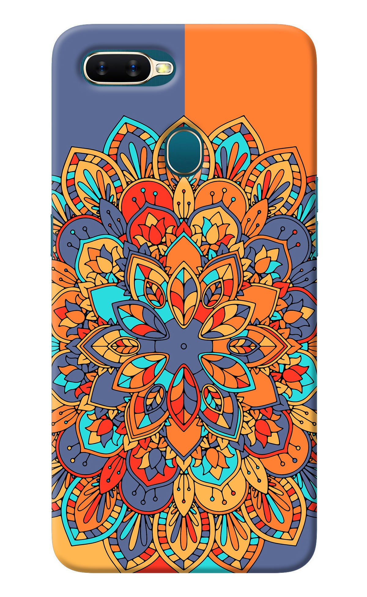 Color Mandala Oppo A7/A5s/A12 Back Cover