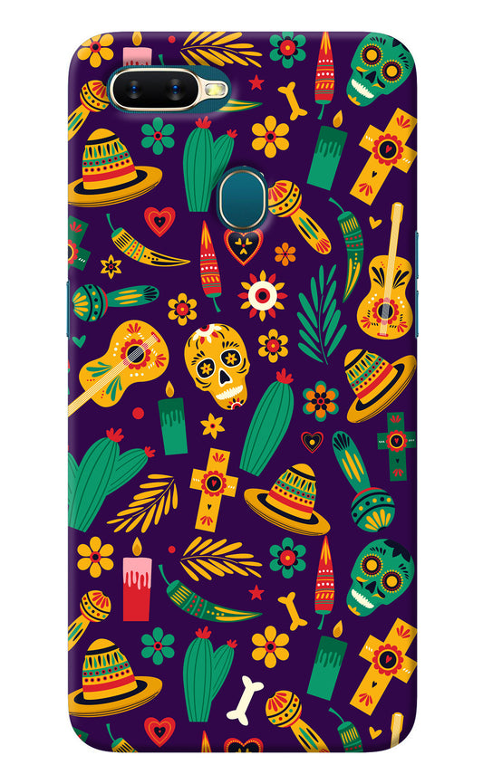 Mexican Artwork Oppo A7/A5s/A12 Back Cover