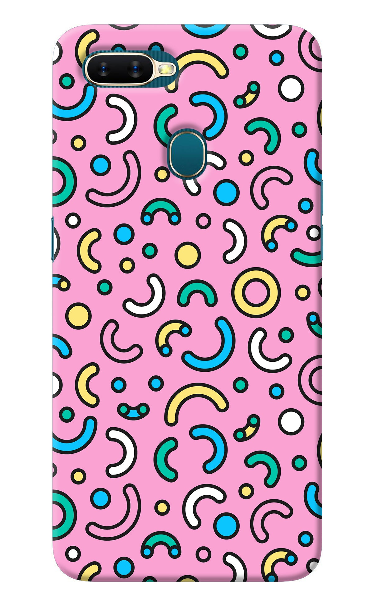 Memphis Design Oppo A7/A5s/A12 Back Cover