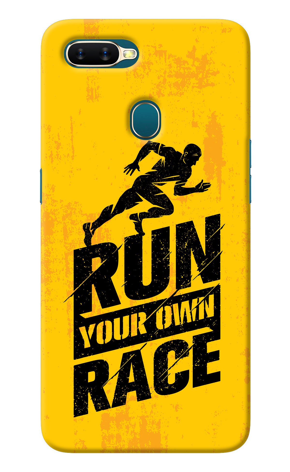 Run Your Own Race Oppo A7/A5s/A12 Back Cover