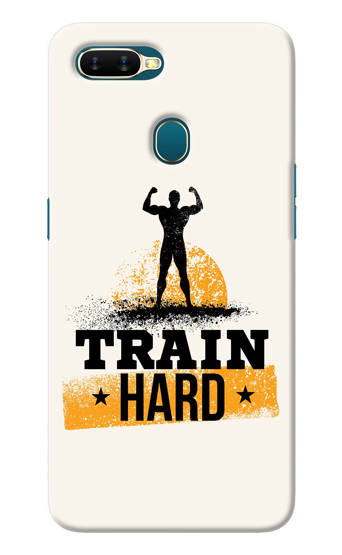 Train Hard Oppo A7/A5s/A12 Back Cover