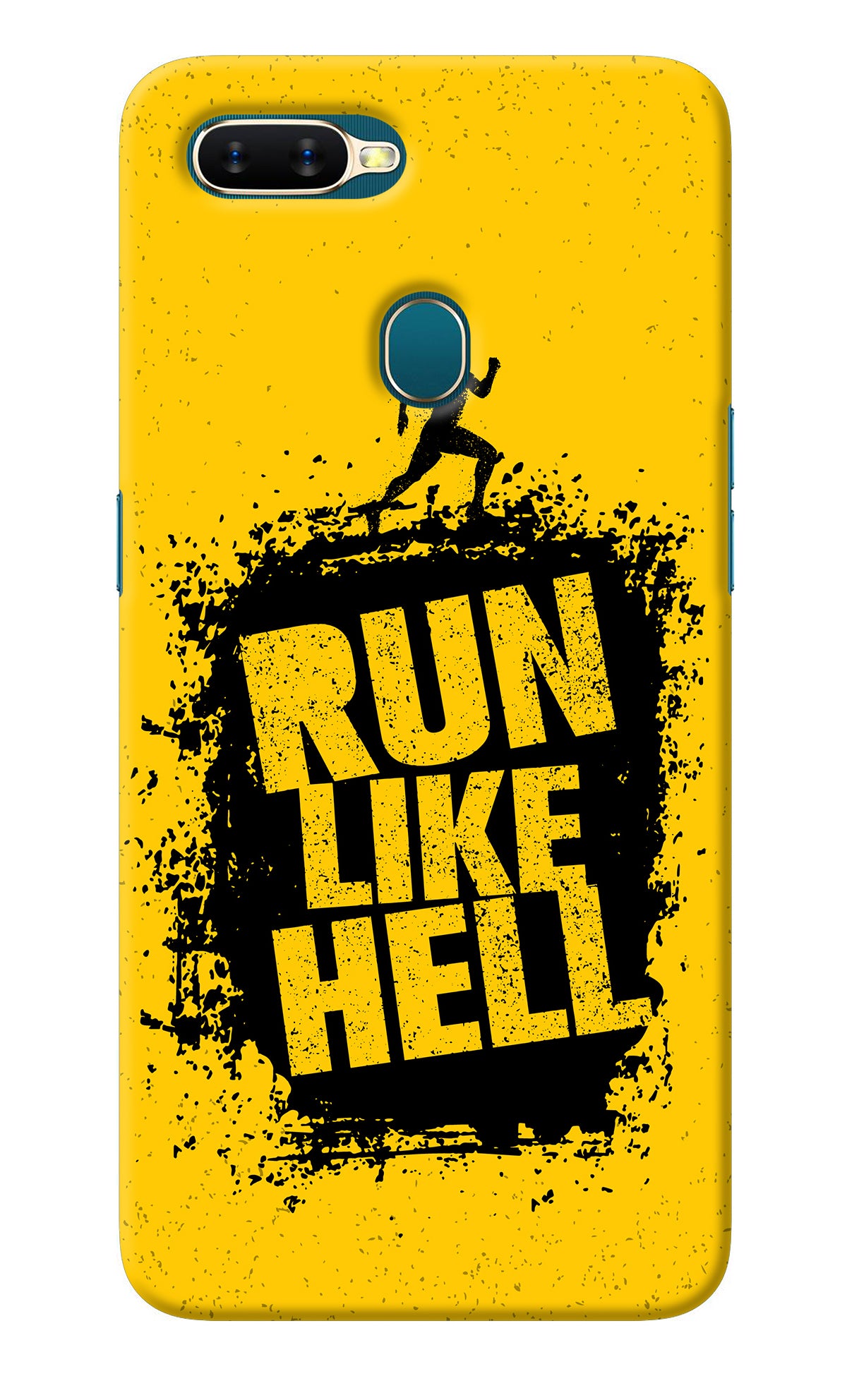 Run Like Hell Oppo A7/A5s/A12 Back Cover