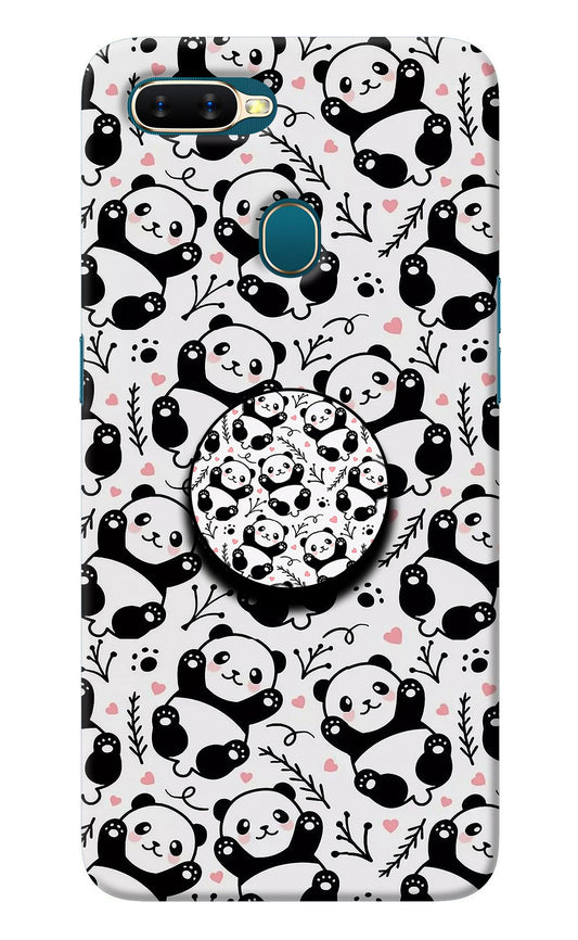 Cute Panda Oppo A7/A5s/A12 Pop Case