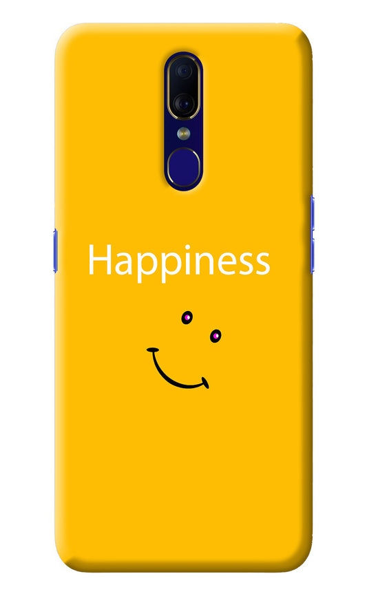 Happiness With Smiley Oppo F11 Back Cover