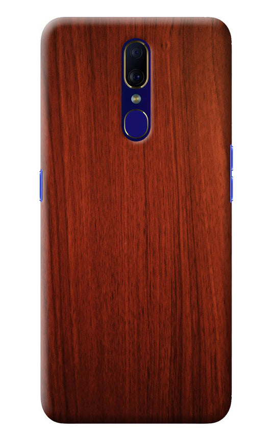 Wooden Plain Pattern Oppo F11 Back Cover
