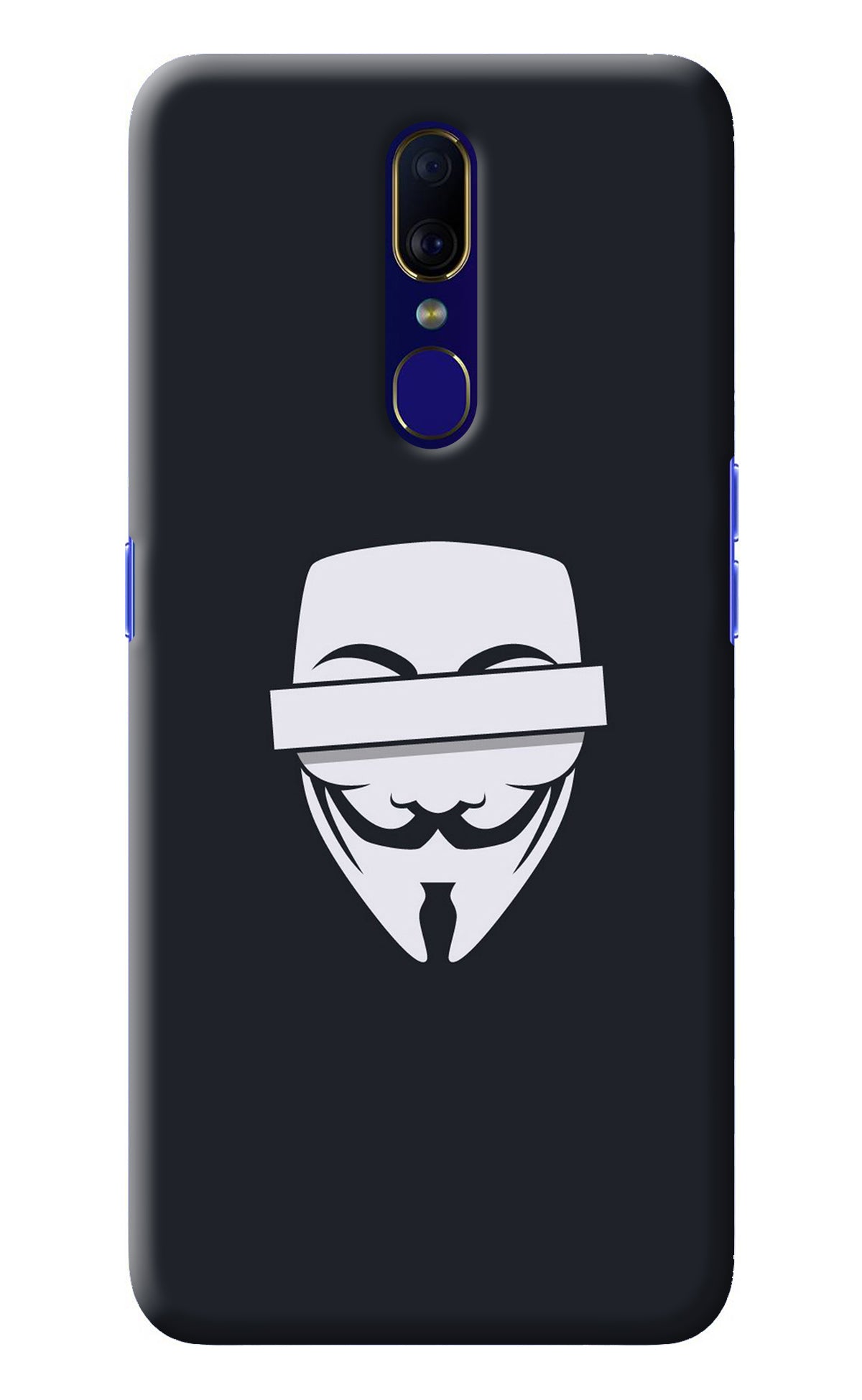 Anonymous Face Oppo F11 Back Cover