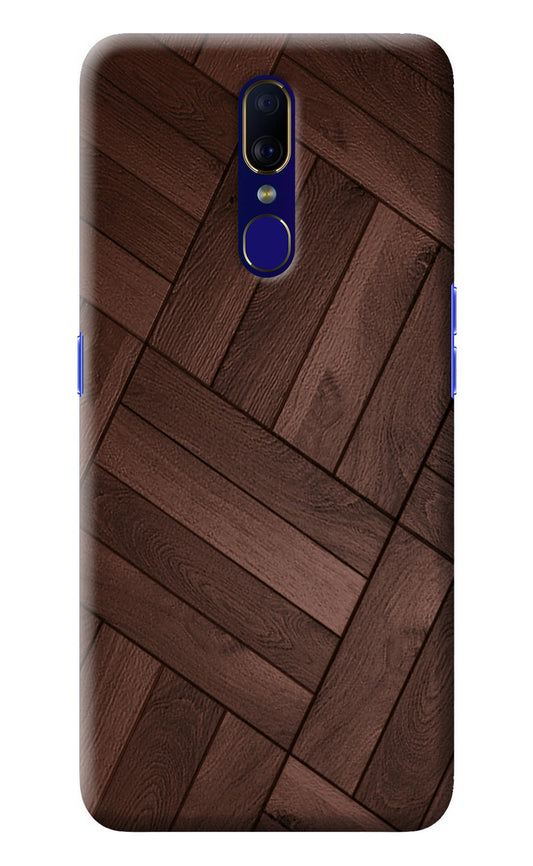 Wooden Texture Design Oppo F11 Back Cover