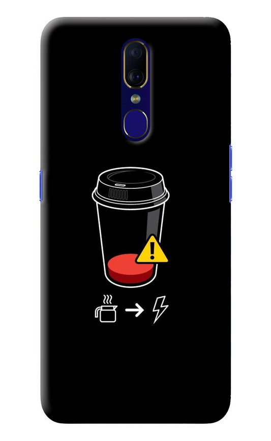 Coffee Oppo F11 Back Cover