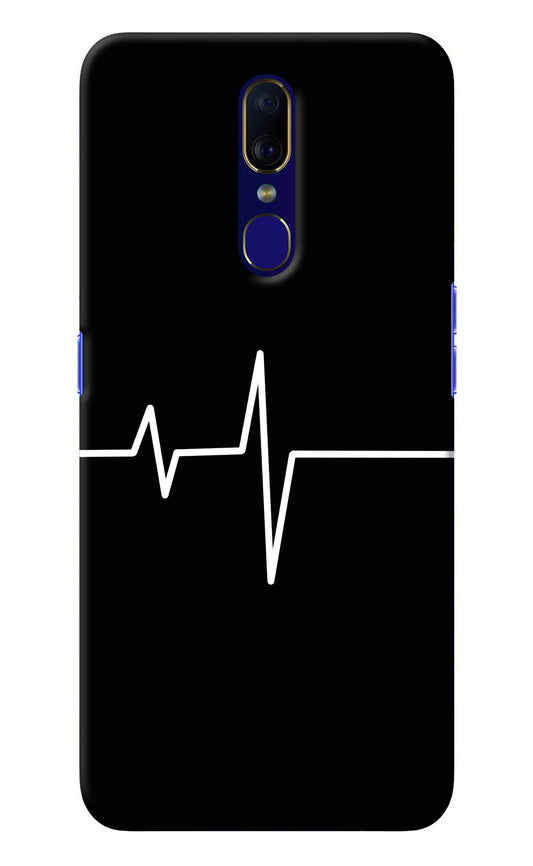 Heart Beats Oppo F11 Back Cover