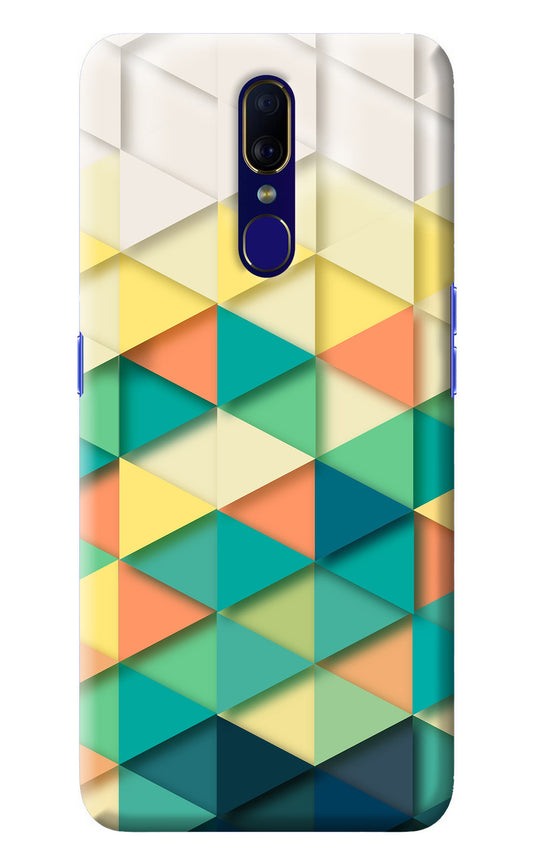 Abstract Oppo F11 Back Cover