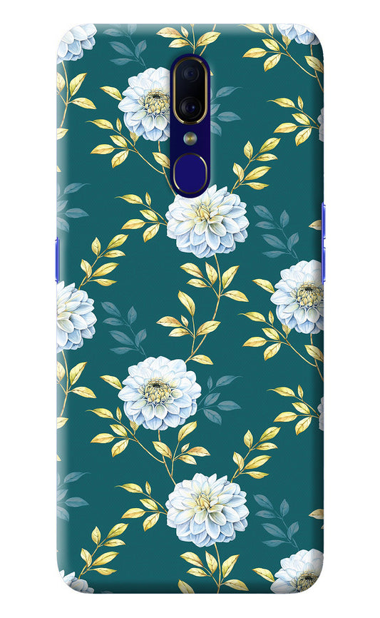 Flowers Oppo F11 Back Cover