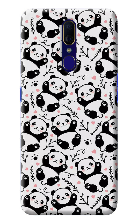 Cute Panda Oppo F11 Back Cover