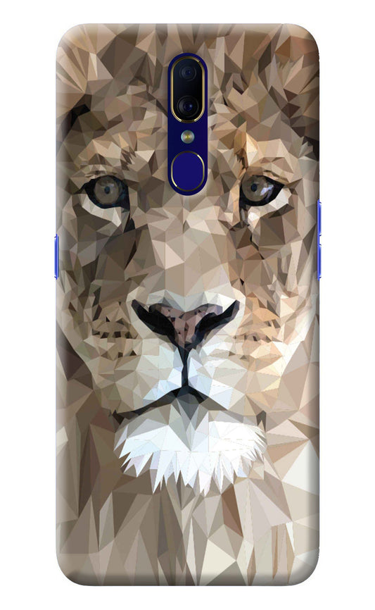 Lion Art Oppo F11 Back Cover