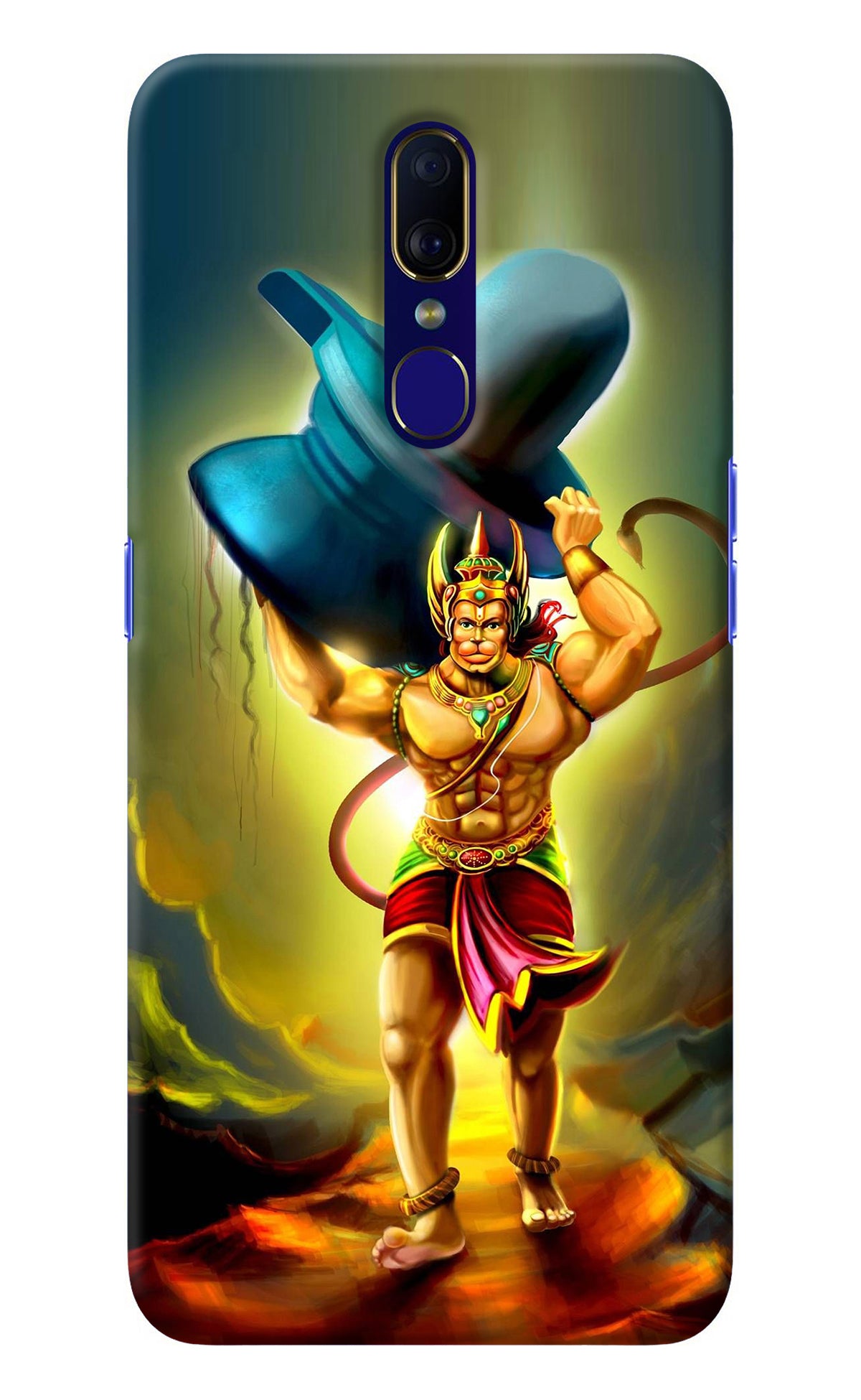 Lord Hanuman Oppo F11 Back Cover