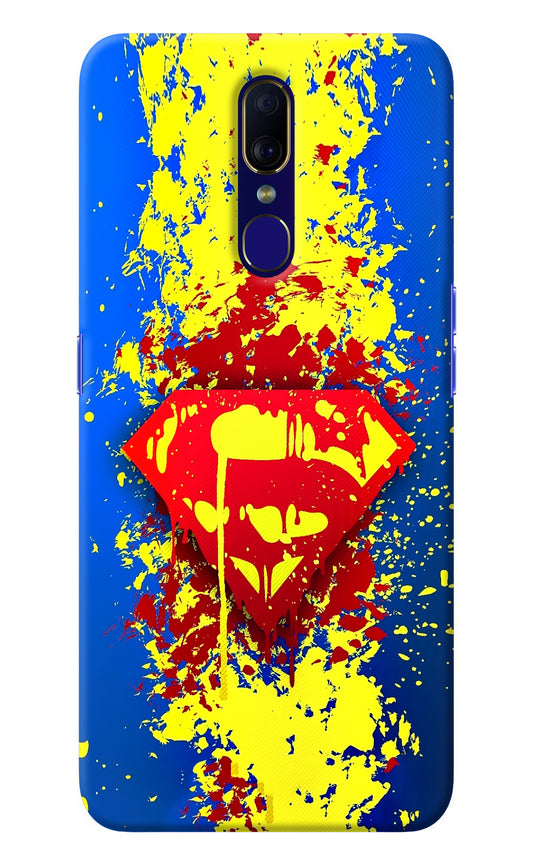 Superman logo Oppo F11 Back Cover