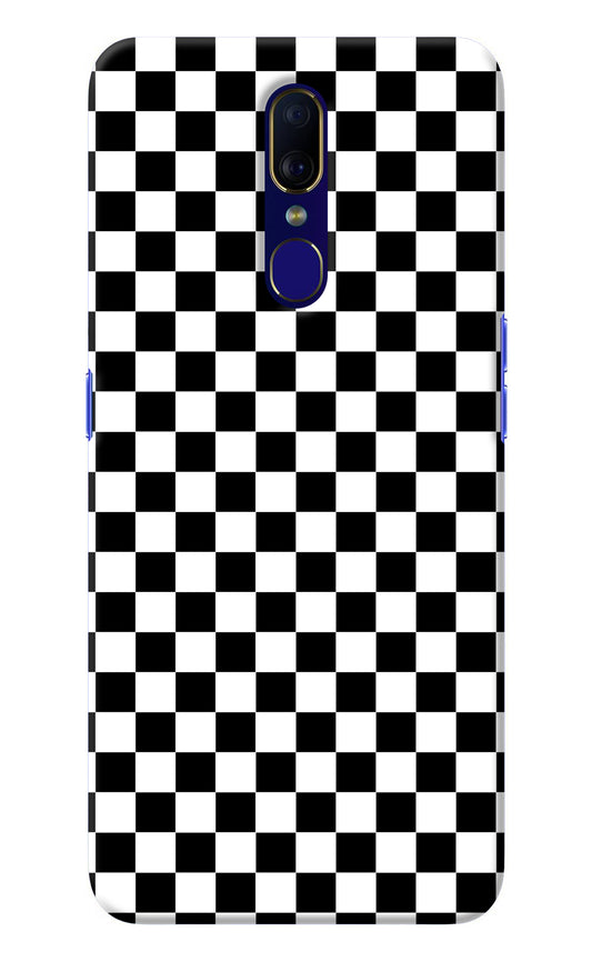 Chess Board Oppo F11 Back Cover