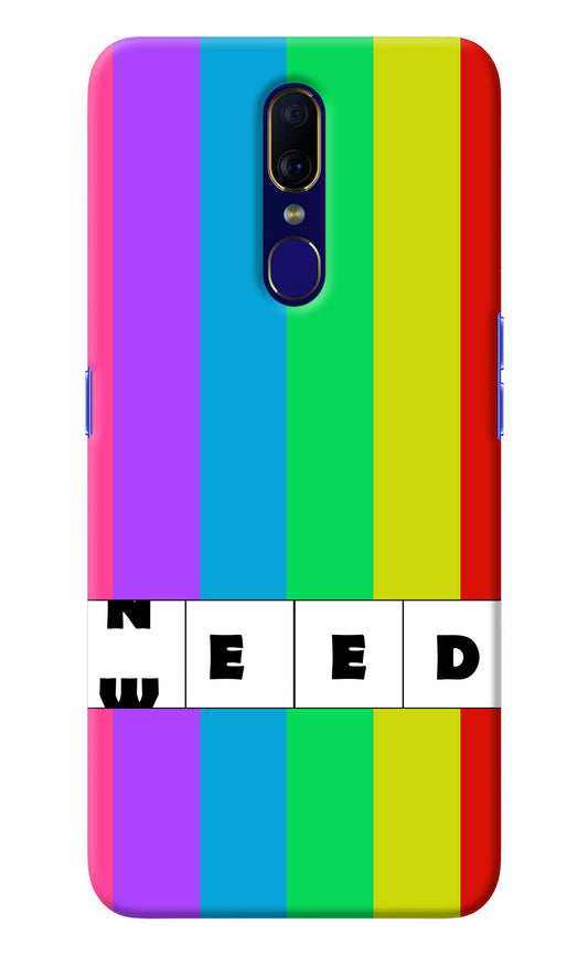 Need Weed Oppo F11 Back Cover