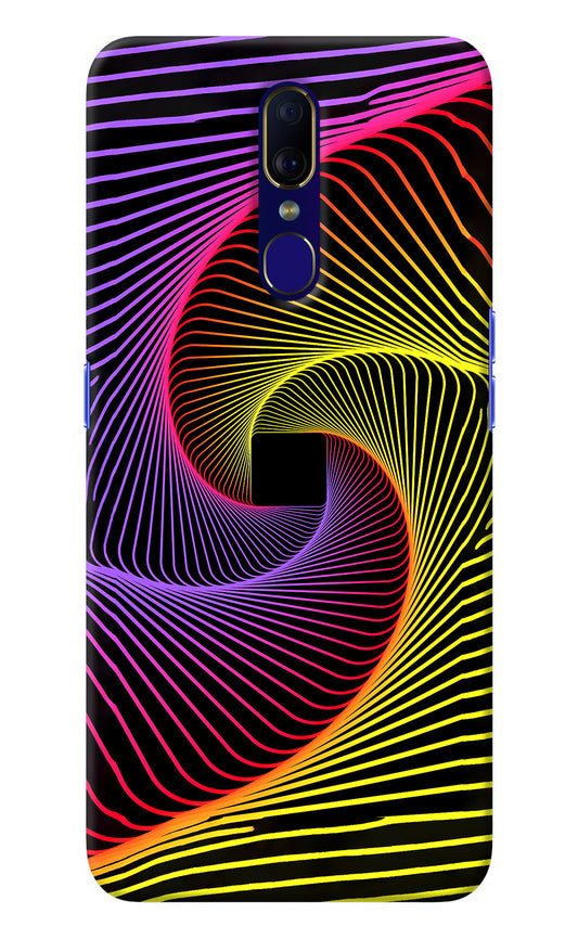 Colorful Strings Oppo F11 Back Cover