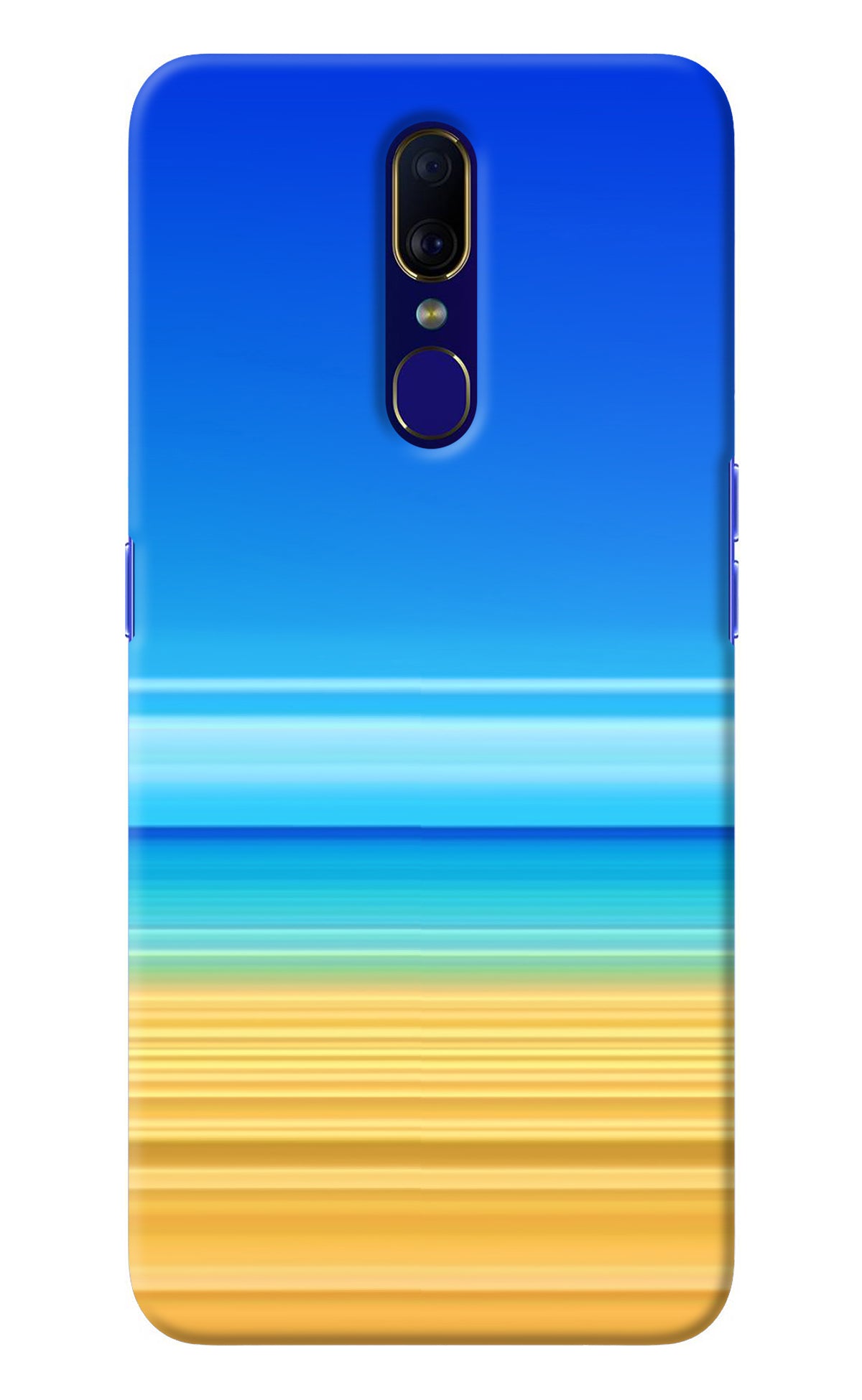 Beach Art Oppo F11 Back Cover