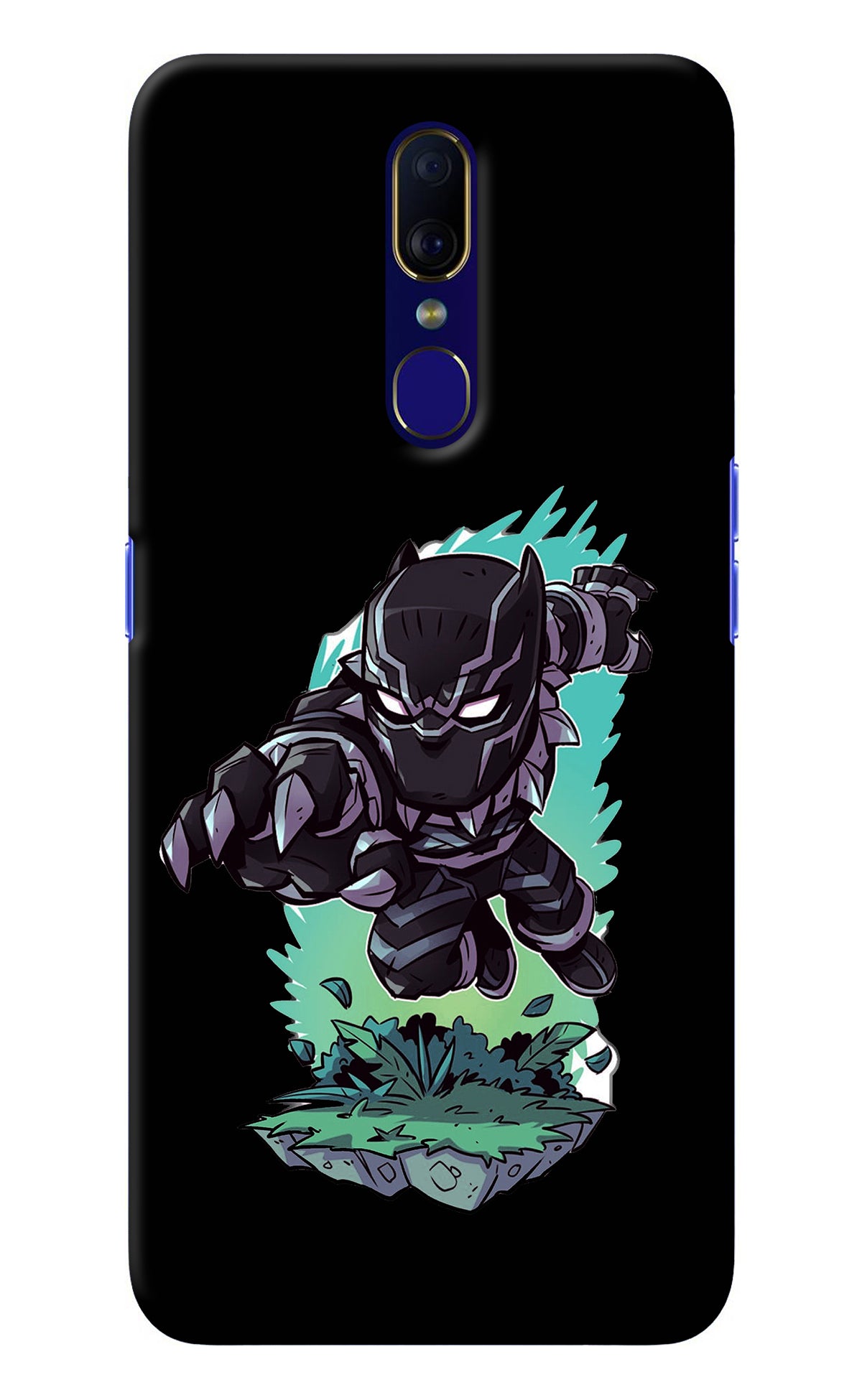 Black Panther Oppo F11 Back Cover