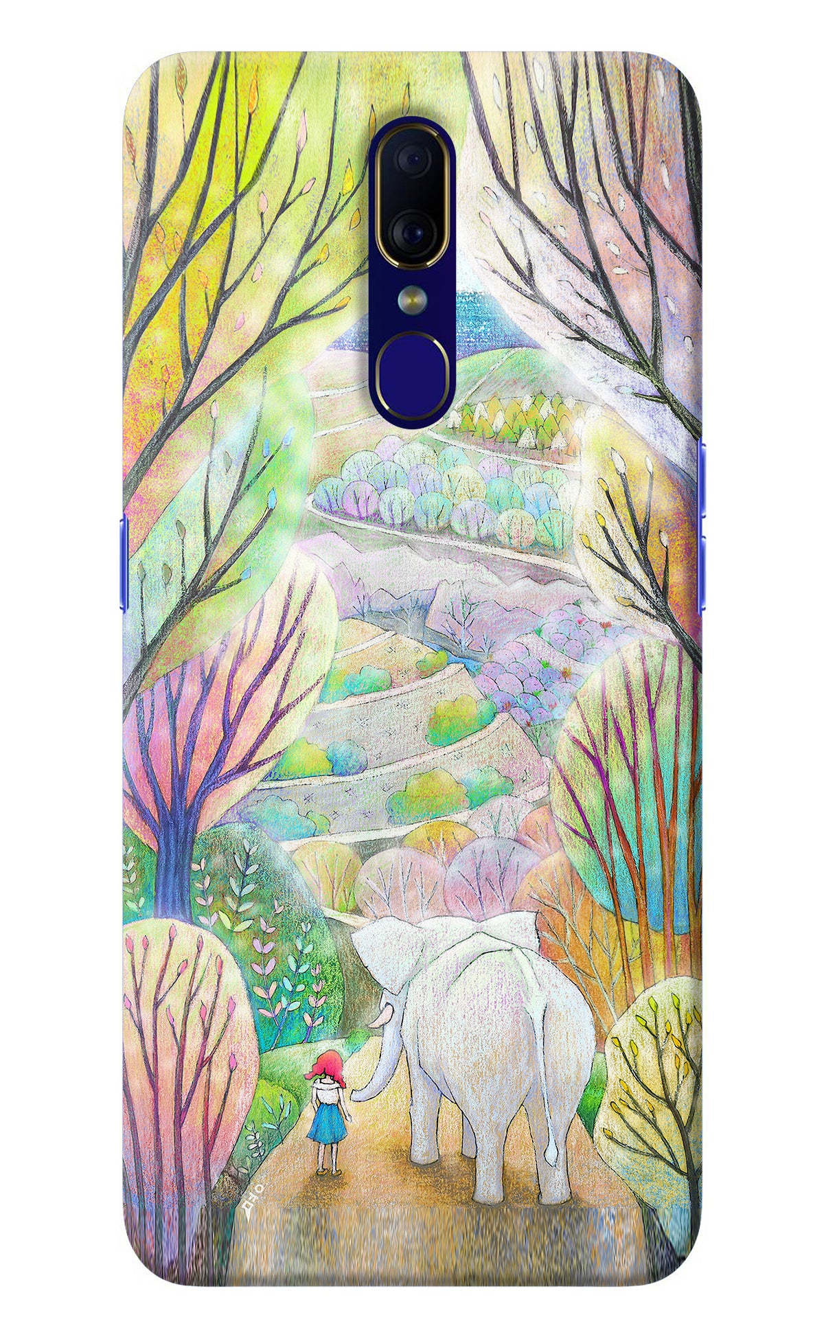 Nature Painting Oppo F11 Back Cover