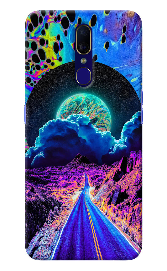 Psychedelic Painting Oppo F11 Back Cover