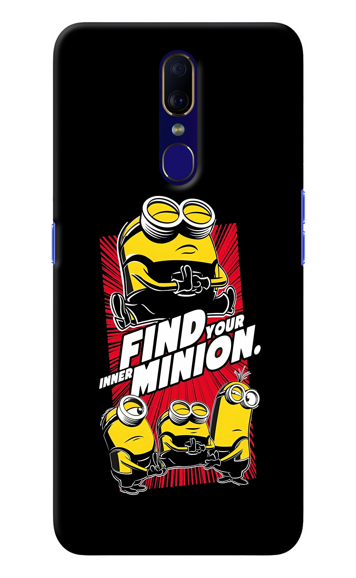 Find your inner Minion Oppo F11 Back Cover