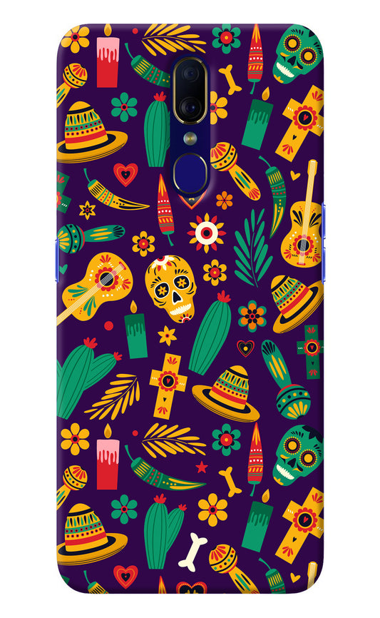 Mexican Artwork Oppo F11 Back Cover