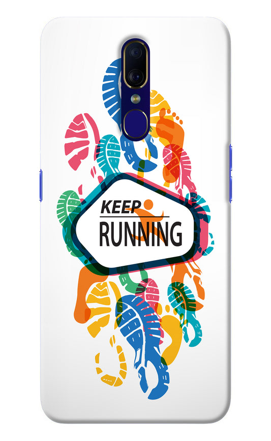 Keep Running Oppo F11 Back Cover