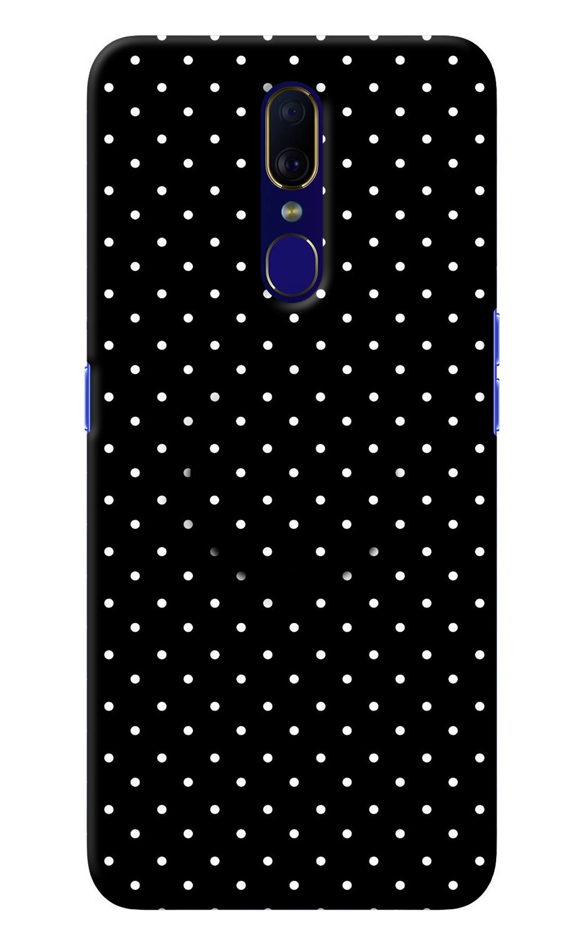 White Dots Oppo F11 Pop Case