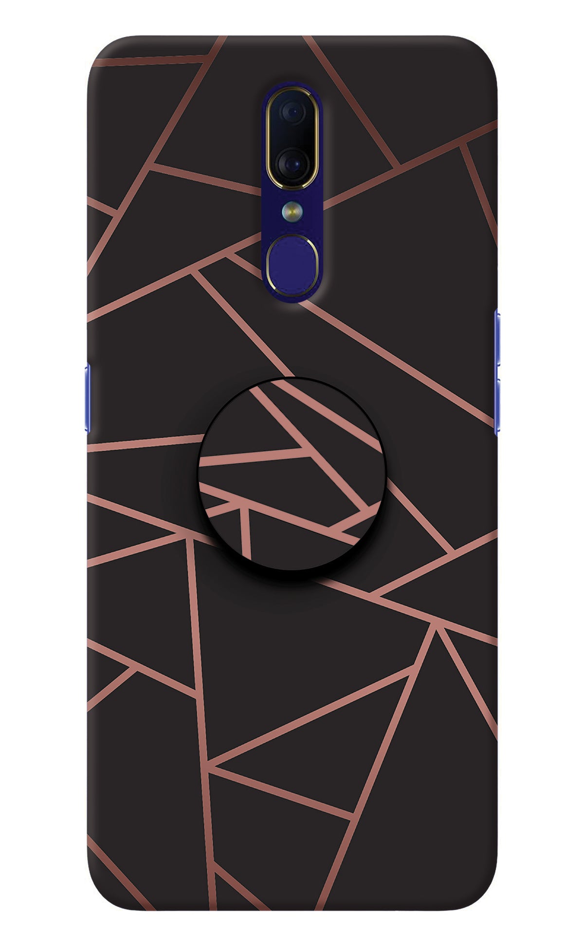 Geometric Pattern Oppo F11 Pop Case