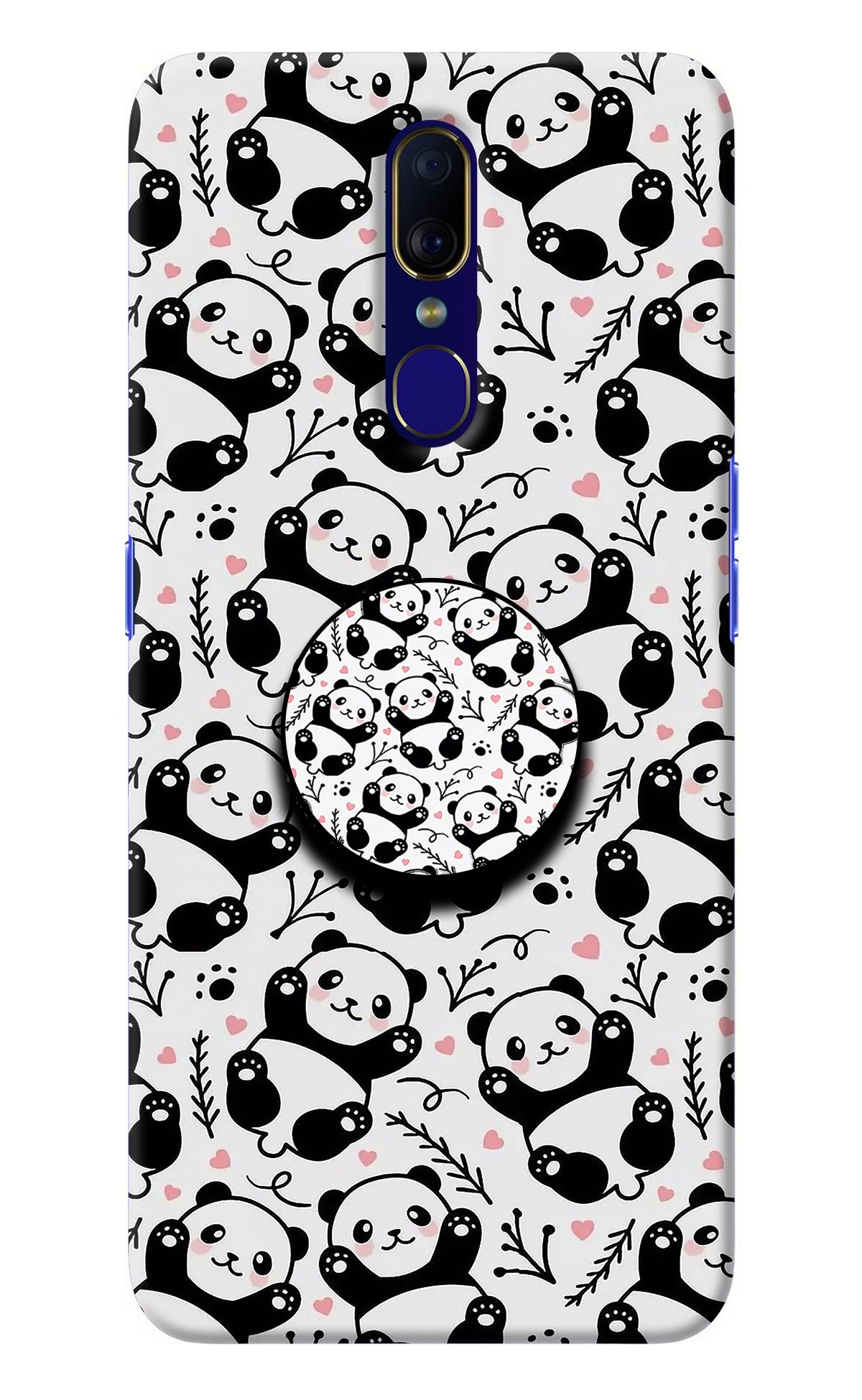 Cute Panda Oppo F11 Pop Case